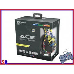 CUFFIE ACE GAMING HEADSET...