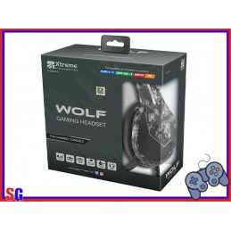 CUFFIE WOLF GAMING HEADSET...